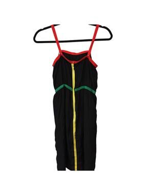 Spijker Sis Sheath Dress Womens Small Multi Colorblock V-Neck Sleeveless
